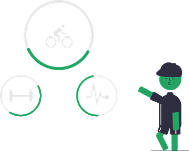 智能穿戴设备追踪记录人体运动轨迹、运动量和身体指标等健康信息